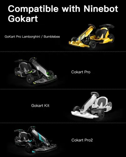 Miniatura 5 de Stio GoKart Front Wheel Assembly for Ninebot by Segway Go Kart Kit, Go Karting Kart Replacement Wheel Kit 1 pieza