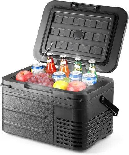 Miniatura 9 de DOGHLY Refrigerador de 12 voltios, enfriador portátil de 42 cuartos de galón de -4 ℉ a 68 ℉, refrigerador de automóvil con compresor de 12 V/24 V CC