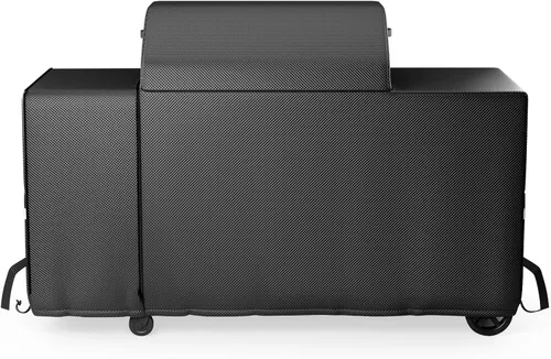 Miniatura 30 de Cubierta de parrilla Utheer para ahumador vertical de gas Pit Boss 3-Serie, cubierta impermeable anti-UV de 600D de longitud completa y resistente