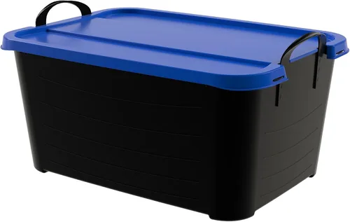 Miniatura 8 de Life Story - Paquete de 6 contenedores apilables de almacenamiento resistentes, organizador para el hogar de 55 cuartos, contenedores versátiles