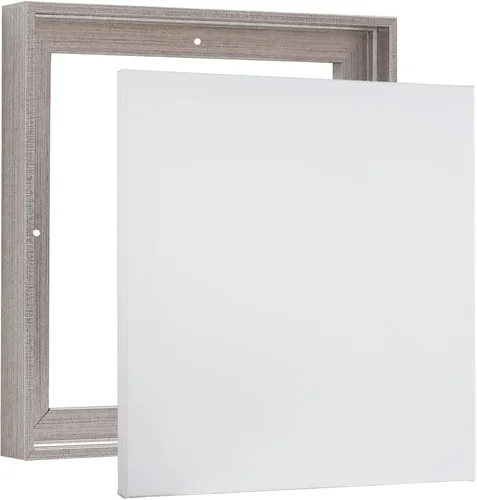 PIXY CANVAS Paquete económico de lienzo estirado de 8 x 8 pulgadas de profundidad y marco flotante para tus pinturas/obras de arte, arte de pared,