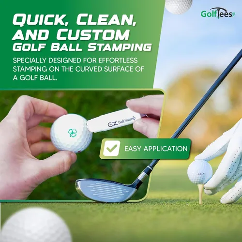 Miniatura 5 de EZBallStamp - Timbre marcador con forma de pelota de golf, Azul