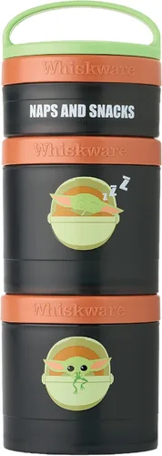 Miniatura 14 de Whiskware - Harry Potter - Recipientes apilables para aperitivos para bebés, niños y niños pequeños, 3 vasos apilables para la escuela o el viaje