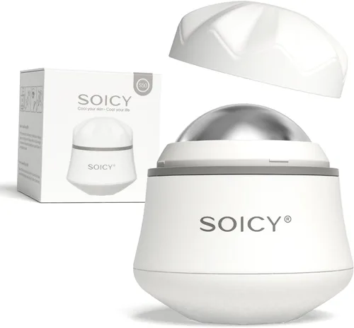 Miniatura 10 de OPENDGO Rodillo de hielo para cara, ojos, cuerpo, rodillo de hielo facial frío para hinchazón ocular, migraña, alivio del dolor, lesiones menores