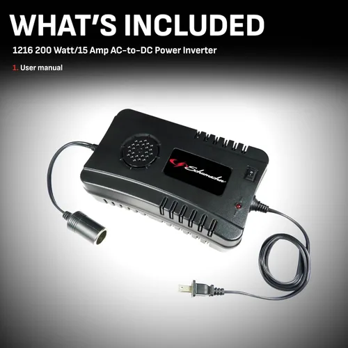 Miniatura 4 de Schumacher 1216 convertidor de energía 12 V 15 Amp