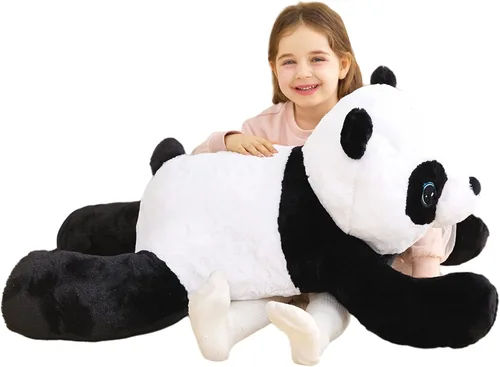Miniatura 15 de IKASA Juguete de peluche de cerdo gigante, juguetes grandes de 30 pulgadas, regalos para niños, niñas, niños, novia y niños