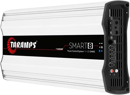 Miniatura 3 de Taramps Smart 8 Amplificador monobloque 8000 vatios Rms Tecnología multiimpedancia 1 ~ 2 ohmios 12.6 VCC potencia de salida, amplificador