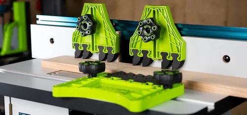 Miniatura 4 de BOW Products Featherboard - Incluye FeatherPRO FP1, FencePRO FP4 y MINI PushPRO Push Stick PP2 - Para uso con sierras de mesa y enrutadores