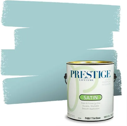 Miniatura 185 de PRESTIGE Pintura interior e imprimación en uno, salpicaduras acuosas, cáscara de huevo, 1 galón