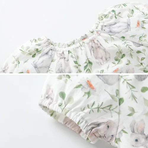 Miniatura 84 de pureborn Vestido de bebé niña 0-24 meses