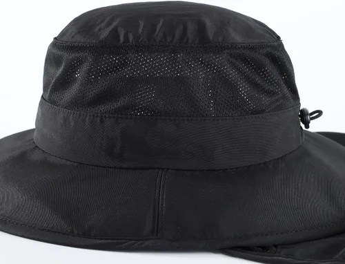 Miniatura 6 de Home Prefer Sombrero de sol para niños al aire libre UPF50+ Sombrero de pesca de ala ancha con solapa para el cuello