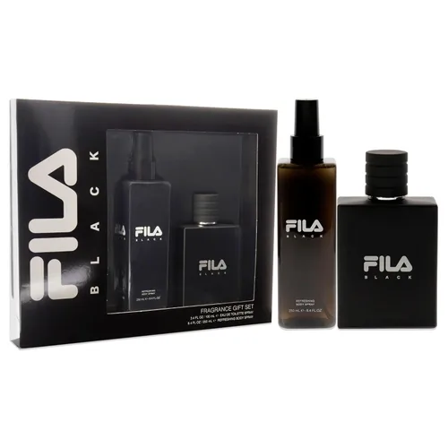 Miniatura 6 de FILA Black - EDT vigorizante y picante y spray corporal para hombres con notas cítricas, jazmín y ámbar - Colonia para hombres con aroma de larga