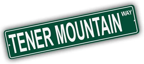 Miniatura 56 de Ohio Mountains Pick Your Mountain Compatible/repuesto para Acme Hill United States Mountain aluminio metal metal metal estilo letrero de calle
