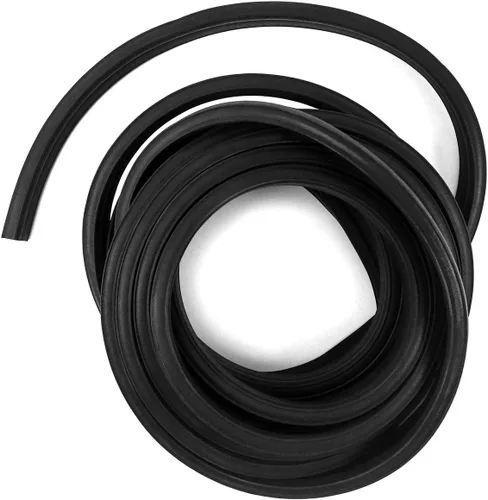 Miniatura 7 de QWORK Sello de goma EPDM de 20 pies con bombilla superior, se adapta al borde de 1/16 a 1/8 pulgadas