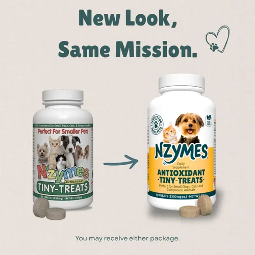 Miniatura 8 de Nzymes® Pequeñas golosinas antioxidantes – para articulaciones de perros, caderas, parálisis, piel, abrigo, pérdida de cabello, envejecimiento