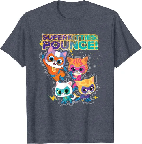 Miniatura 71 de Disney Junior SuperKitties Pounce! Camiseta de equipo completo, talla S