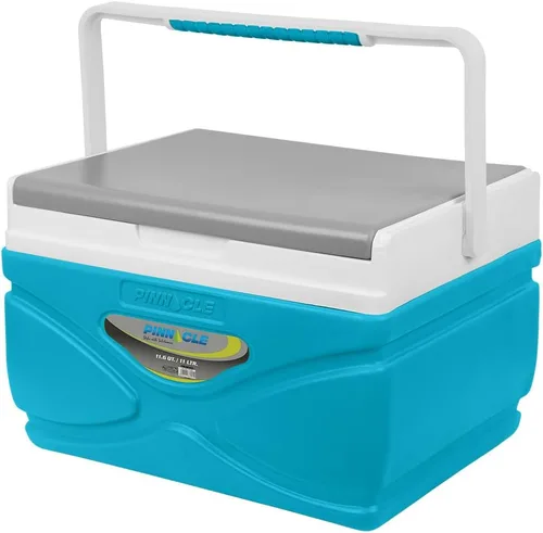 Enfriador de pícnic – Enfriador duro de 4.5 litros – Coolbox mantiene el contenido fresco durante 48 horas – Enfriador exterior sin BPA – Enfriador