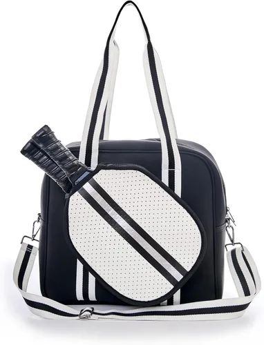 Miniatura 7 de Lindas Bolsas de Pickleball para Mujeres y Hombres, Bolso Tote de Pickleball para Mujeres, Bandolera de Pickleball para Mujeres