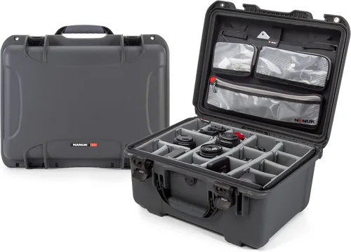 Miniatura 25 de Nanuk 933 Estuche rígido impermeable con inserto de espuma - Negro
