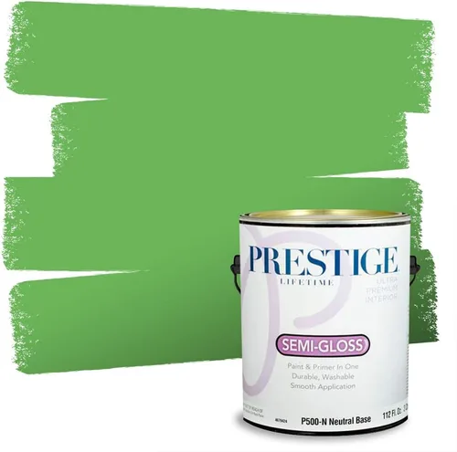 Miniatura 160 de PRESTIGE Pintura exterior e imprimación en uno, aloe, plano, 1 galón