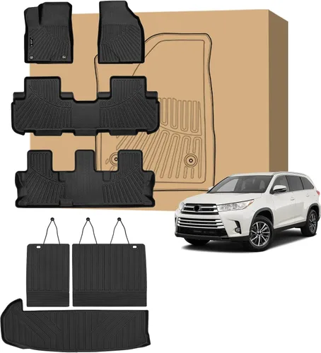 Miniatura 52 de Tapetes de suelo Peleus para Mercedes-Benz Sprinter 2500/3500 2025-2019, solo para furgoneta de carga, forros personalizados de goma TPE para todo
