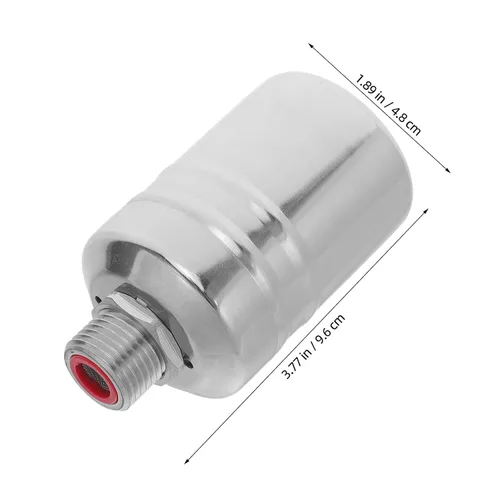 Miniatura 2 de Float Valve for Water Tank - 1 Inch Top Inlet Automatic Water Level Control Stainless Steel Valve for Pool, Tower, Livestock Troughs
