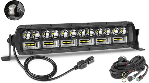 Miniatura 14 de Cubo de luz LED todoterreno de 3 pulgadas, luz de marcha atrás CREE Combo cuadrado LED cubo de luces de zanja de trabajo, barra de luz de respaldo