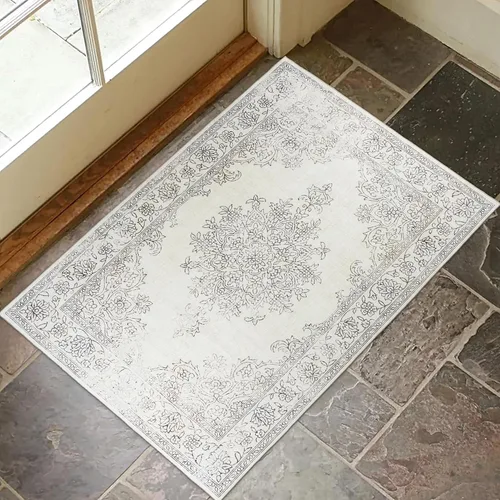 Miniatura 29 de ReaLife Rugs Alfombra pasillo lavable a máquina - Sala de estar, dormitorio, baño, cocina, entrada, oficina - Acolchada de pelo bajo, resistente a