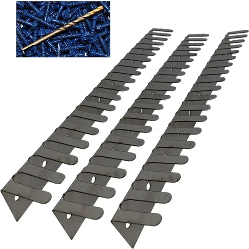 Miniatura 8 de Kit de brida de soporte para quemador de gas de acero inoxidable para tu hoguera de bloque de paisaje al aire libre. Hace que la instalación sea