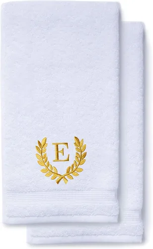 Miniatura 159 de Toallas de mano decorativas y con monograma para baño, cocina, maquillaje Regalo personalizado para boda-nupcial Toalla turca de lujo