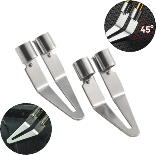 Miniatura 6 de Paquete de 6 puntas de soldadura de plástico para soldadura de plástico, kit de reparación de parachoques de automóvil, pistola de soldadura