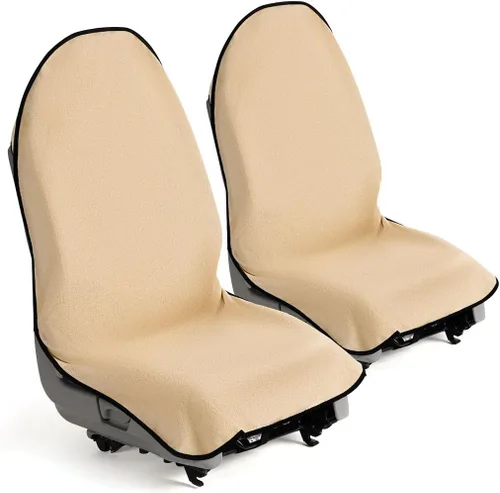 Miniatura 9 de lebogner Funda impermeable para asiento de automóvil que suda para después del gimnasio, correr, nadar, playa y senderismo, ajuste universal