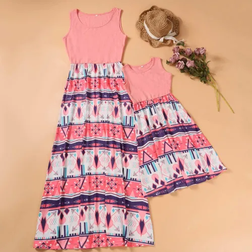 Miniatura 2 de Mamá and Me Dresses - Vestido de verano con estampado floral