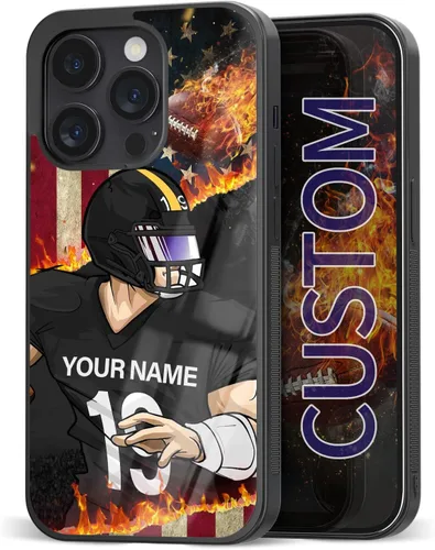Miniatura 20 de Fundas de teléfono personalizadas con diseño deportivo para fanáticos para iPhone 11, 12, 13, 14, 15, 16 Pro Max Plus Mini X 7 8 SE para Samsung