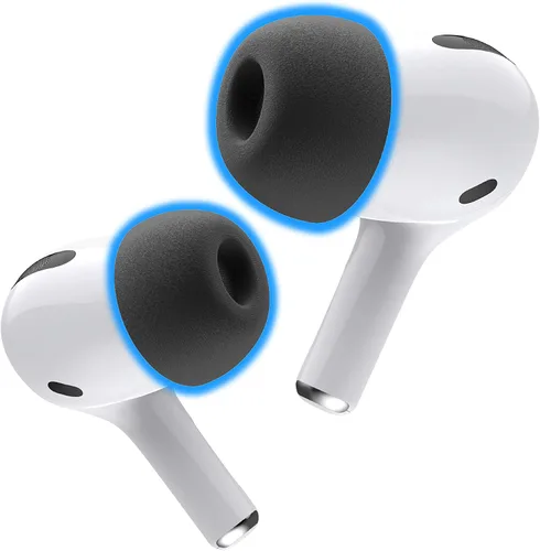 Miniatura 23 de Foam Masters - Almohadillas de espuma viscoelástica para AirPods Pro de 1ª y 2ª generación, cómodas, seguras, mejor cancelación de ruido, versión
