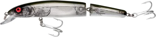 Miniatura 59 de Bomber Señuelos Long A Slender Minnow Jerbait Señuelo de Pesca a rayas (Baby Striper)