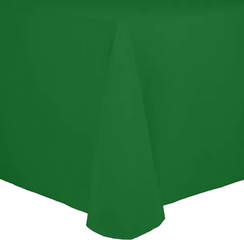 Miniatura 21 de Ultimate Textile Cotton-Feel - Mantel ovalado de poliéster hilado resistente a las manchas y a las arrugas, lavable a máquina, color berenjena, 1