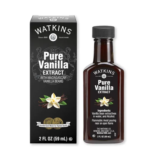 Miniatura 35 de Watkins Extracto orgánico de almendra pura, sin OMG, Kosher, botella de 2 onzas, 1 paquete
