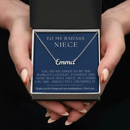Miniatura 4 de Para El Amor De Mi Vida Cadena - Regalos Para El Dia De La Madre Personalizadas, Regalos Personalizados Para Hija, Collar Para Mama, Caja Sorpresa