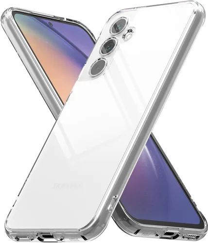 Ringke Fusion [Muestra la belleza natural] Compatible con Samsung Galaxy A54, funda transparente 5G para mujeres, hombres, parachoques transparente