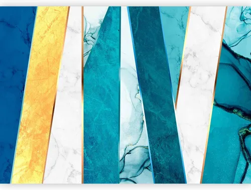 Miniatura 16 de artgeist Mural de pared prémium con diseño de mármol, 79 x 55 pulgadas, papel tapiz no tejido, decoración de pared de vellón, impresión fotográfica