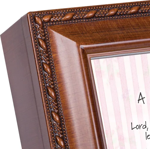 Miniatura 3 de Cottage Garden Caja de música para oración bautismal Lead Her Woodgrain Rope Trim Jewelry Play Jesus Loves Me