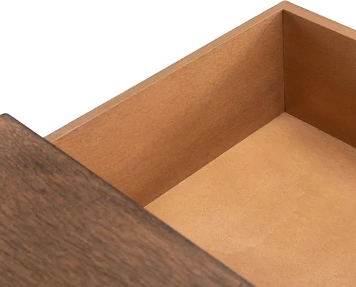 Miniatura 6 de Safavieh Home Collection - Escritorio Remy marrón con 1 cajón, para oficina, sala de estar, dormitorio, estudio, vestíbulo