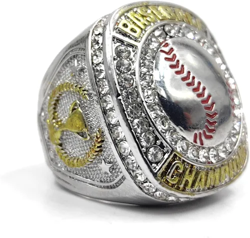 Miniatura 6 de Personalizar el premio de anillos de trofeo de campeonato de béisbol