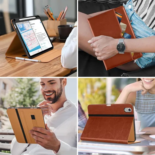 Miniatura 7 de DTTO Funda para iPad (A16) de 11ª generación de 11 pulgadas 2025, Funda para iPad de 10ª generación de 10.9 pulgadas 2022, Funda con soporte tipo