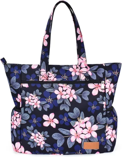 Miniatura 65 de CLOUDMUSIC Bolsa de hombro para enfermeras, profesores, trabajo, gimnasio, viajes, playa, mujeres, con gran capacidad, impermeable