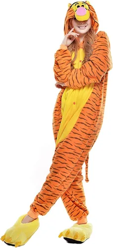 Miniatura 2 de Onesies - Pijama unisex de animales para adultos, disfraz de Halloween, mameluco de Navidad
