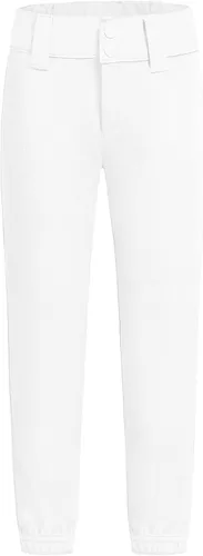 Miniatura 3 de QBK 2T-17Y - Pantalones de béisbol para niños pequeños, pantalones de sóftbol para jóvenes, pantalones de béisbol para niños y niñas