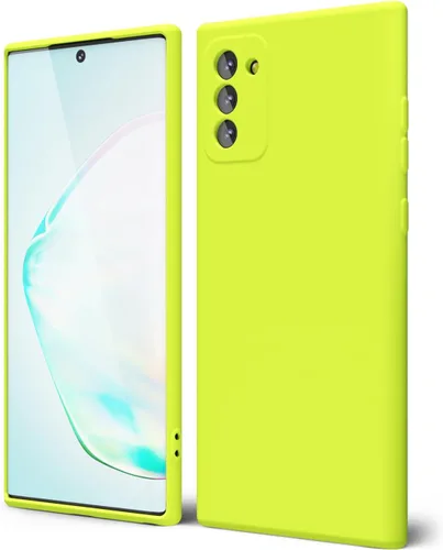 Miniatura 14 de oakxco Funda para teléfono Samsung Galaxy Note 20 Ultra de silicona líquida, bonita funda delgada y fina de goma suave TPU lisa y suave de gel