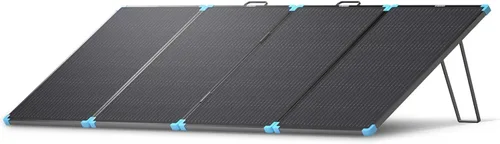 Renogy Maleta de panel solar portátil de 220 W, cargador solar plegable de alta eficiencia del 23% para estación de energía, duradero durante